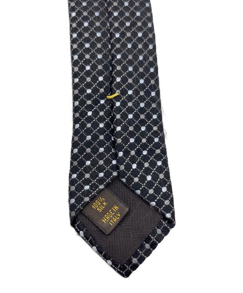 LOUIS VUITTON（ルイ ヴィトン）LOUIS VUITTON (ルイ ヴィトン) ネクタイ ブラック×グレー サイズ:-の古着・服飾アイテム