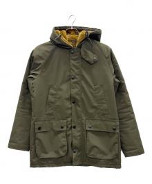 Barbour（バブアー）の古着「フーデッドジャケット」｜オリーブ