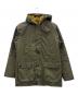 Barbour（バブアー）の古着「フーデッドジャケット」｜オリーブ