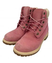Timberland（ティンバーランド）の古着「ブーツ」｜ピンク