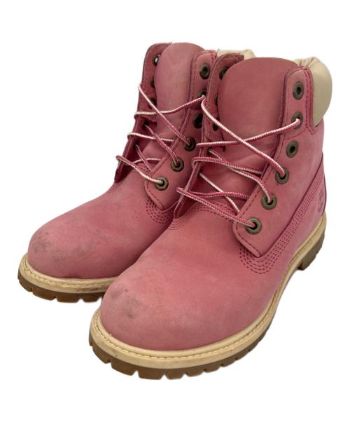 Timberland（ティンバーランド）Timberland (ティンバーランド) ブーツ ピンク サイズ:表記無しの古着・服飾アイテム
