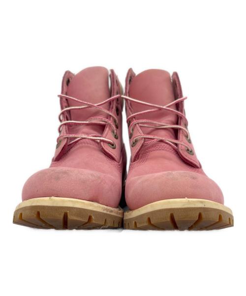 Timberland（ティンバーランド）Timberland (ティンバーランド) ブーツ ピンク サイズ:表記無しの古着・服飾アイテム