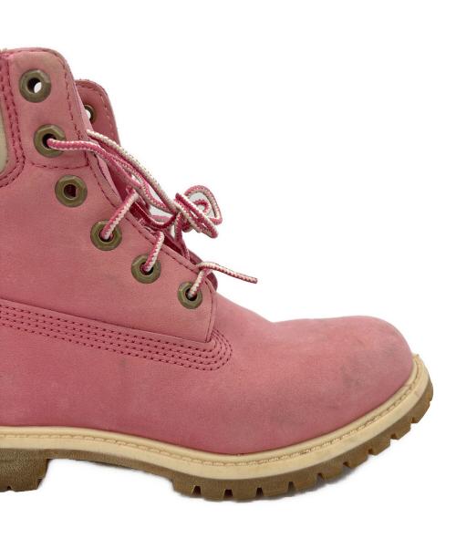 Timberland（ティンバーランド）Timberland (ティンバーランド) ブーツ ピンク サイズ:表記無しの古着・服飾アイテム