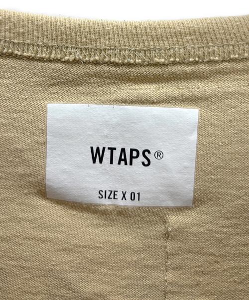 WTAPS（ダブルタップス）WTAPS (ダブルタップス) ロングスリーブTシャツ キャメル サイズ:X01の古着・服飾アイテム
