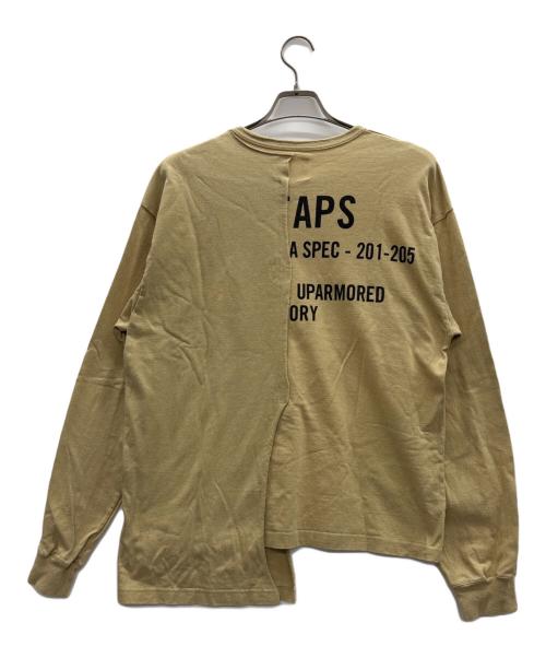 WTAPS（ダブルタップス）WTAPS (ダブルタップス) ロングスリーブTシャツ キャメル サイズ:X01の古着・服飾アイテム