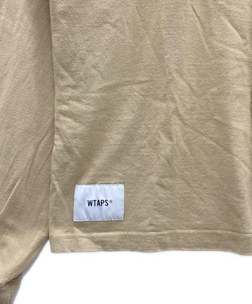 WTAPS（ダブルタップス）WTAPS (ダブルタップス) ロングスリーブTシャツ キャメル サイズ:X01の古着・服飾アイテム