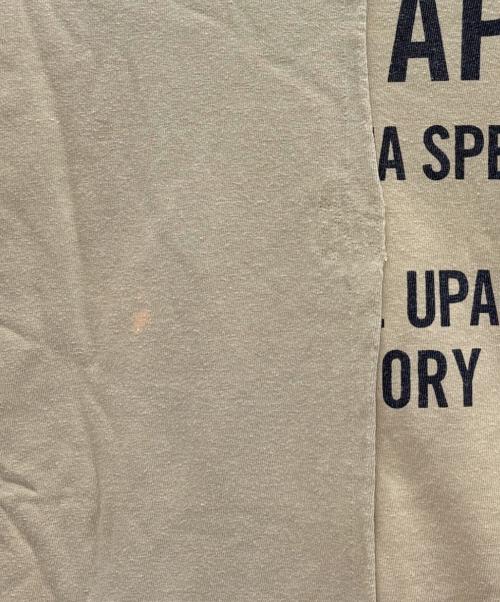 WTAPS（ダブルタップス）WTAPS (ダブルタップス) ロングスリーブTシャツ キャメル サイズ:X01の古着・服飾アイテム