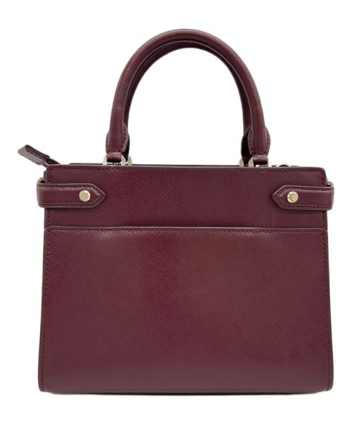 Kate Spade（ケイトスペード）Kate Spade (ケイトスペード) 2WAYバッグ ワインレッドの古着・服飾アイテム