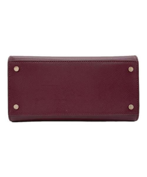 Kate Spade（ケイトスペード）Kate Spade (ケイトスペード) 2WAYバッグ ワインレッドの古着・服飾アイテム