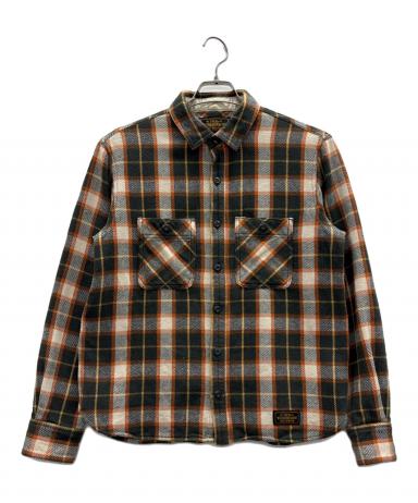 ネイバーフッド　ネルシャツ　neighborhood Mサイズ 中古・古着通販】NEIGHBORHOOD (ネイバーフッド) ネルシャツ オレンジ