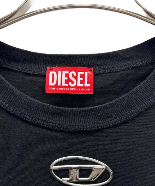 DIESEL（ディーゼル）DIESEL (ディーゼル) Tシャツ ブラック サイズ:Sの古着・服飾アイテム