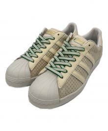 adidas×ARROW&BEAST（アディダス）の古着「スーパースターADV」｜アイボリー×グリーン