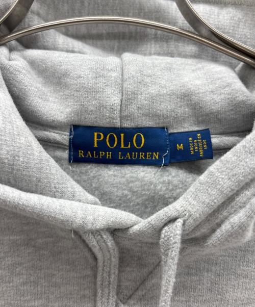POLO RALPH LAUREN（ポロ・ラルフローレン）POLO RALPH LAUREN (ポロ・ラルフローレン) プルオーバーパーカー グレー サイズ:Mの古着・服飾アイテム