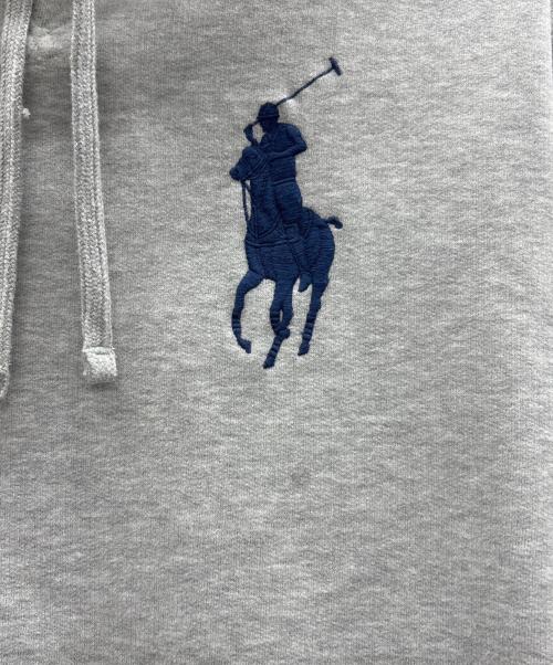 POLO RALPH LAUREN（ポロ・ラルフローレン）POLO RALPH LAUREN (ポロ・ラルフローレン) プルオーバーパーカー グレー サイズ:Mの古着・服飾アイテム