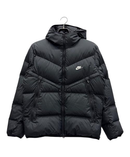 NIKE（ナイキ）NIKE (ナイキ) ダウンジャケット ブラック サイズ:Lの古着・服飾アイテム