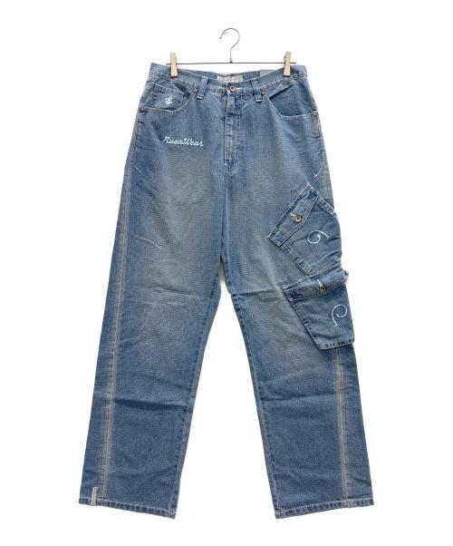 ROCA WEAR（ロカウェア）ROCA WEAR (ロカウェア) デニムパンツ ライトインディゴ サイズ:34W×34L 未使用品の古着・服飾アイテム