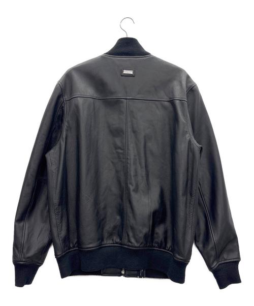 LRG（エルアールジー）LRG (エルアールジー) レザージャケット ブラック サイズ:XLの古着・服飾アイテム