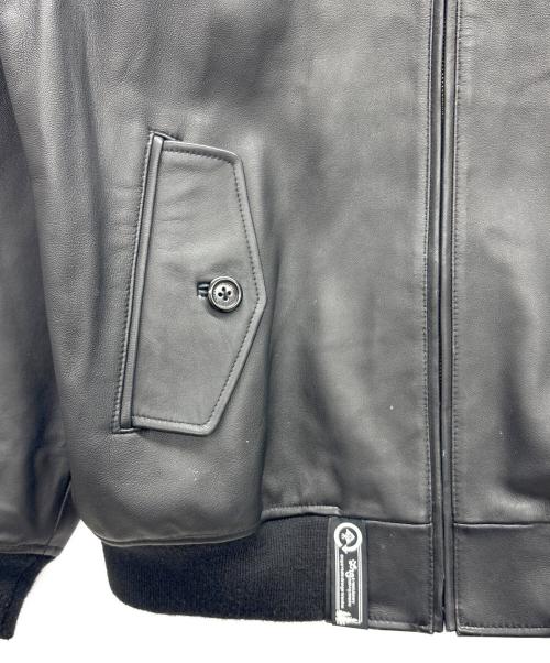 LRG（エルアールジー）LRG (エルアールジー) レザージャケット ブラック サイズ:XLの古着・服飾アイテム