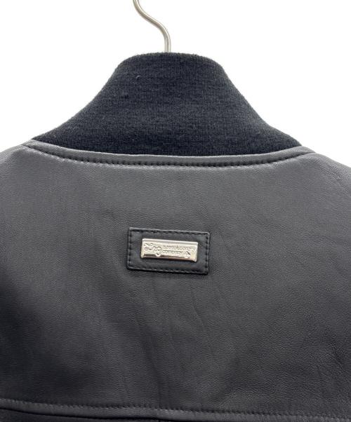 LRG（エルアールジー）LRG (エルアールジー) レザージャケット ブラック サイズ:XLの古着・服飾アイテム