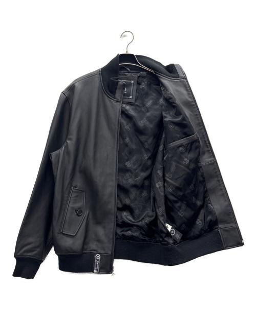 LRG（エルアールジー）LRG (エルアールジー) レザージャケット ブラック サイズ:XLの古着・服飾アイテム