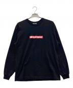 GOD SELECTION XXXゴッド セレクション トリプルエックス）の古着「プリントカットソー」｜ブラック