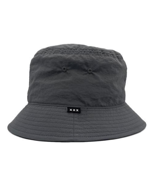 GOD SELECTION XXX（ゴッド セレクション トリプルエックス）GOD SELECTION XXX (ゴッド セレクション トリプルエックス) ナイロンハット グレーの古着・服飾アイテム