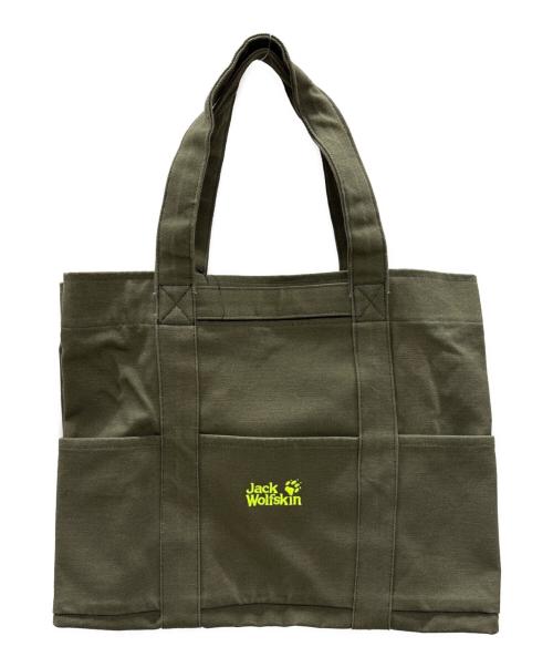 Jack Wolfskin（ジャック ウルフスキン）Jack Wolfskin (ジャック ウルフスキン) トートバッグ カーキの古着・服飾アイテム