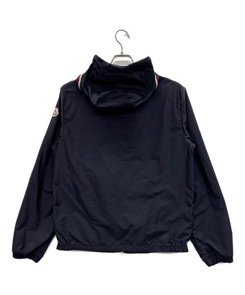 MONCLER（モンクレール）MONCLER (モンクレール) フード付ナイロンジャケット ネイビー サイズ:1の古着・服飾アイテム