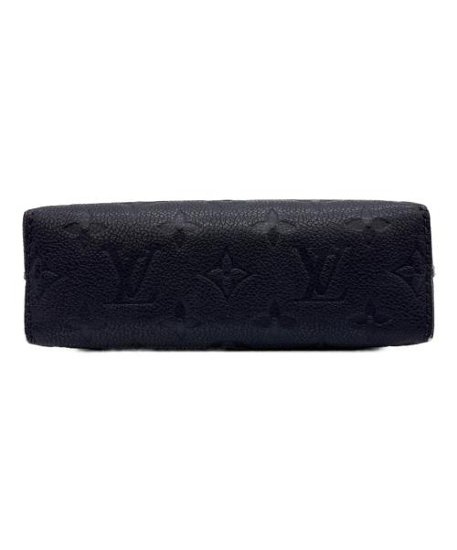 LOUIS VUITTON（ルイ ヴィトン）LOUIS VUITTON (ルイ ヴィトン) コスメポーチ ネイビー×レッドの古着・服飾アイテム