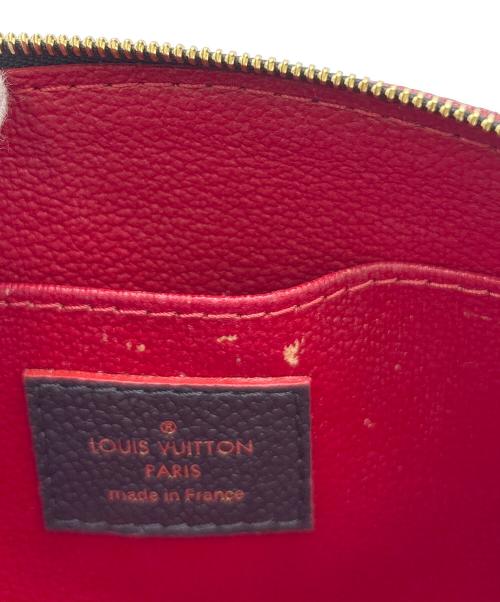 LOUIS VUITTON（ルイ ヴィトン）LOUIS VUITTON (ルイ ヴィトン) コスメポーチ ネイビー×レッドの古着・服飾アイテム