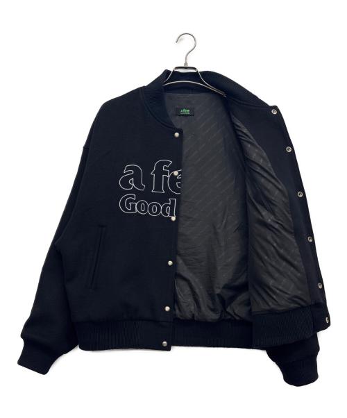 A FEW GOOD KIDS（アフューグッドキッズ）A FEW GOOD KIDS (アフューグッドキッズ) スタジャン ブラック サイズ:Lの古着・服飾アイテム