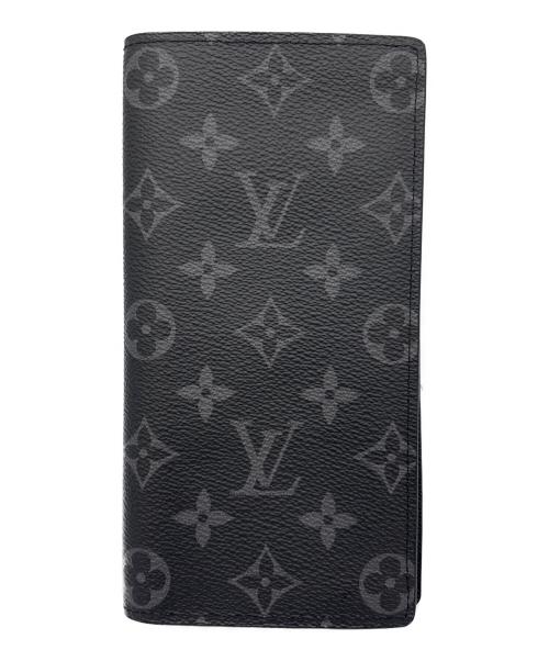 LOUIS VUITTON（ルイ ヴィトン）LOUIS VUITTON (ルイ ヴィトン) 長財布 ブラックの古着・服飾アイテム