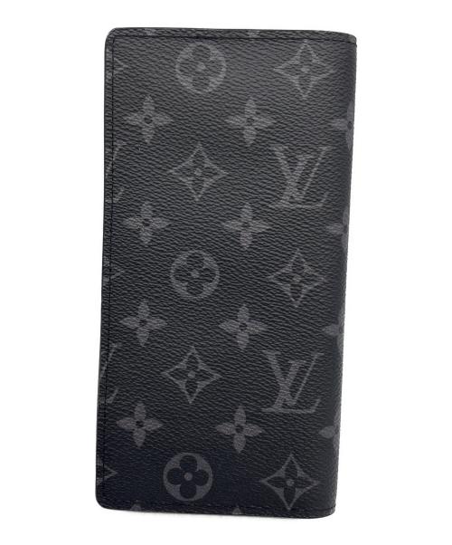 LOUIS VUITTON（ルイ ヴィトン）LOUIS VUITTON (ルイ ヴィトン) 長財布 ブラックの古着・服飾アイテム