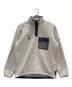 MAMMUT（マムート）の古着「Moonstone Hybrid ML Pull AF」｜ホワイト×グレー