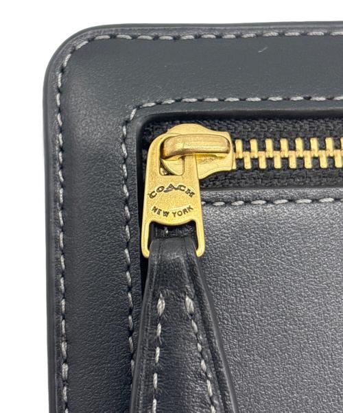 COACH（コーチ）COACH (コーチ) エッセンシャル スキニー ウォレット ブラックの古着・服飾アイテム