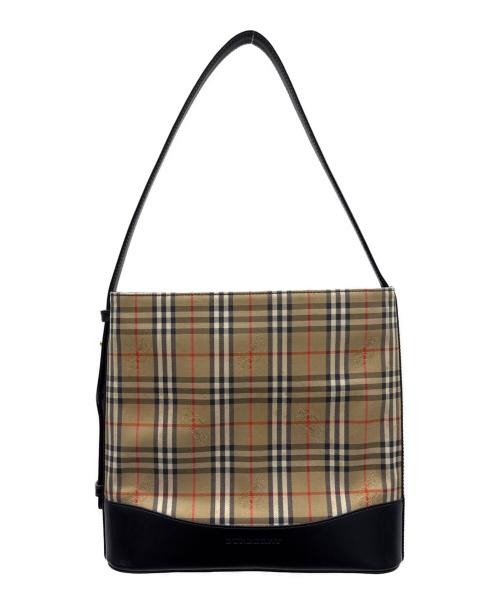 BURBERRY（バーバリー）BURBERRY (バーバリー) ワンショルダーバッグ ブラウンの古着・服飾アイテム