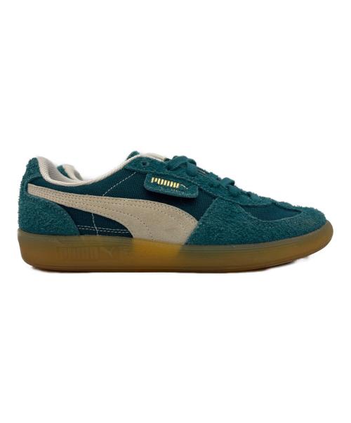 PUMA（プーマ）PUMA (プーマ) PALERMO VINTAGE グリーン×ホワイト サイズ:24.5の古着・服飾アイテム