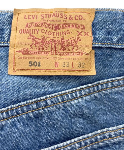LEVI'S（リーバイス）LEVI'S (リーバイス) ストレートデニムパンツ ブルー サイズ:W33×L32の古着・服飾アイテム