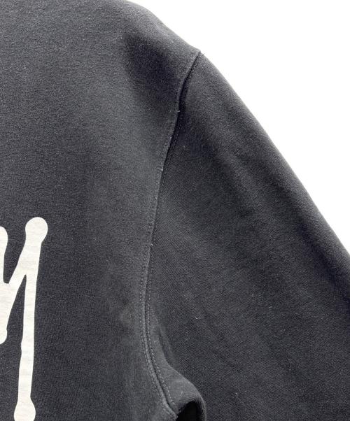 stussy（ステューシー）stussy (ステューシー) クルーネックスウェット ブラック サイズ:Mの古着・服飾アイテム