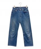 LEVI'Sリーバイス）の古着「ストレートデニムパンツ」｜ブルー