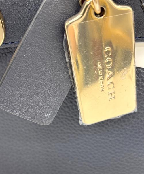 COACH（コーチ）COACH (コーチ) トートバッグ ネイビーの古着・服飾アイテム
