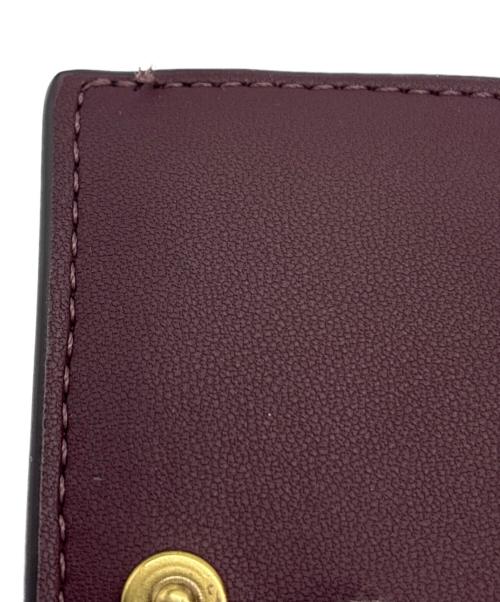 COACH（コーチ）COACH (コーチ) ミニトライフォールド ウォレット ブラウンの古着・服飾アイテム