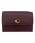 COACH（コーチ）の古着「ミニトライフォールド ウォレット」｜ブラウン