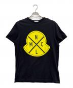 MONCLERモンクレール）の古着「MAGLIA-T-SHIRT」｜ブラック×イエロー
