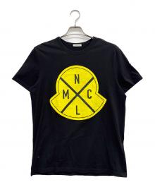 MONCLER（モンクレール）の古着「MAGLIA-T-SHIRT」｜ブラック×イエロー