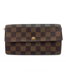 LOUIS VUITTON（ルイ ヴィトン）の古着「長財布」｜ブラウン