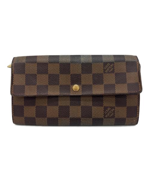 LOUIS VUITTON（ルイ ヴィトン）LOUIS VUITTON (ルイ ヴィトン) 長財布 ブラウンの古着・服飾アイテム