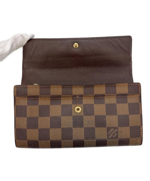 LOUIS VUITTON（ルイ ヴィトン）LOUIS VUITTON (ルイ ヴィトン) 長財布 ブラウンの古着・服飾アイテム