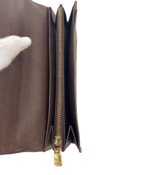 LOUIS VUITTON（ルイ ヴィトン）LOUIS VUITTON (ルイ ヴィトン) 長財布 ブラウンの古着・服飾アイテム