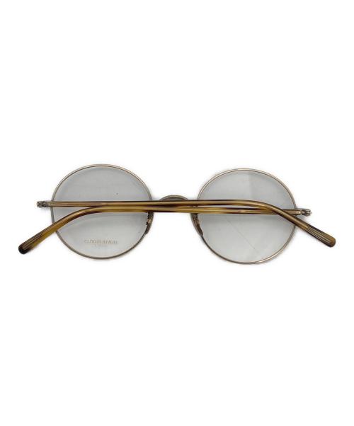 OLIVER PEOPLES（オリバーピープルズ）OLIVER PEOPLES (オリバーピープルズ) 眼鏡 アンティークゴールド サイズ:47□22-145の古着・服飾アイテム
